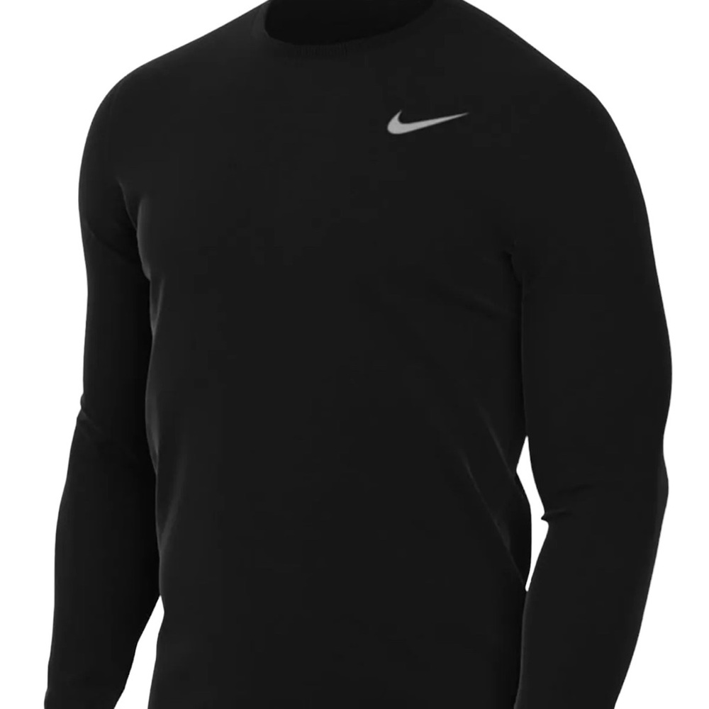 NIKE Men’s Pro Slim Fit Long Sleeve Shirt-Small
